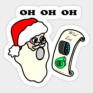 Christmas Wishlist Sticker